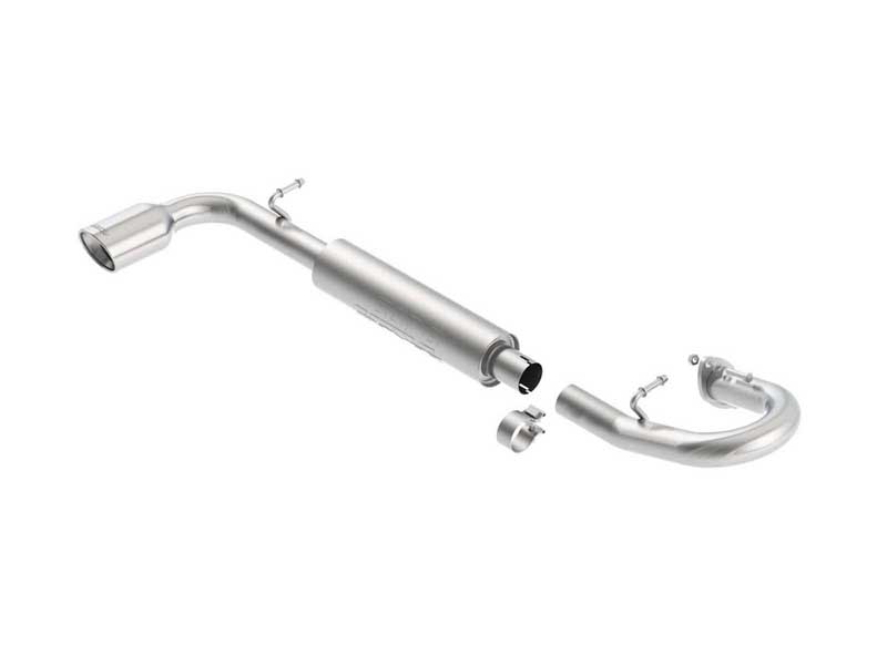 Borla 11813 S-Type 2.25" Axle-Back Exhaust Oval 4.25" X 3.5" Chrome Tip for 2011-2016 Scion TC 2.5