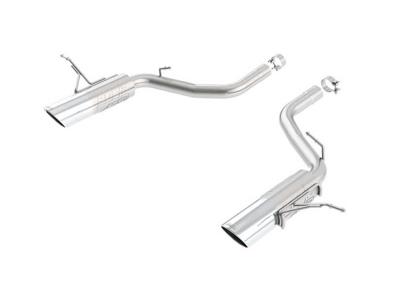 Borla 11827 ATAK 2.75" Axle-Back Exhaust Round 5" Chrome Tip for 2012-2014 Grand Cherokee SRT-8 6.4