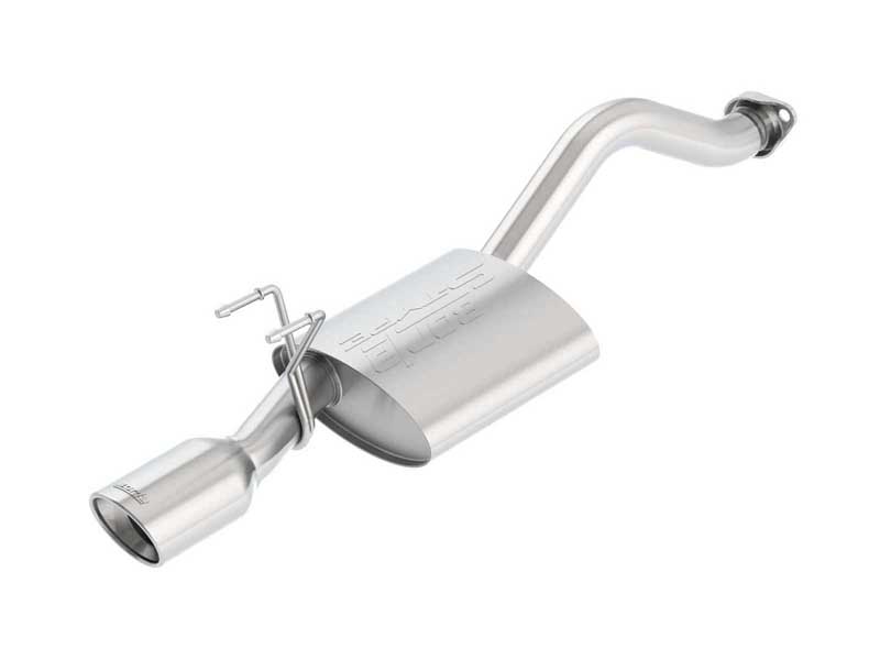 Borla 11828 S-Type 2.25-in Axle-Back Exhaust Oval 4.25-in Chrome Tip for 2012-2015 Civic 1.8 2/4-Dr