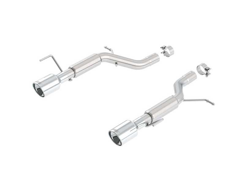 Borla 11844 S-Type 2.25-in Axle-Back Exhaust Round 4-in Chrome Tip for 2013-2015 ATS 2.0 RWD