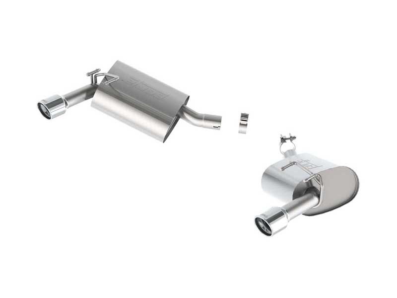 Borla 11845 S-Type 2.25-in Axle-Back Exhaust for 2014-2015 Camaro 3.6 (except dual-mode exhaust)