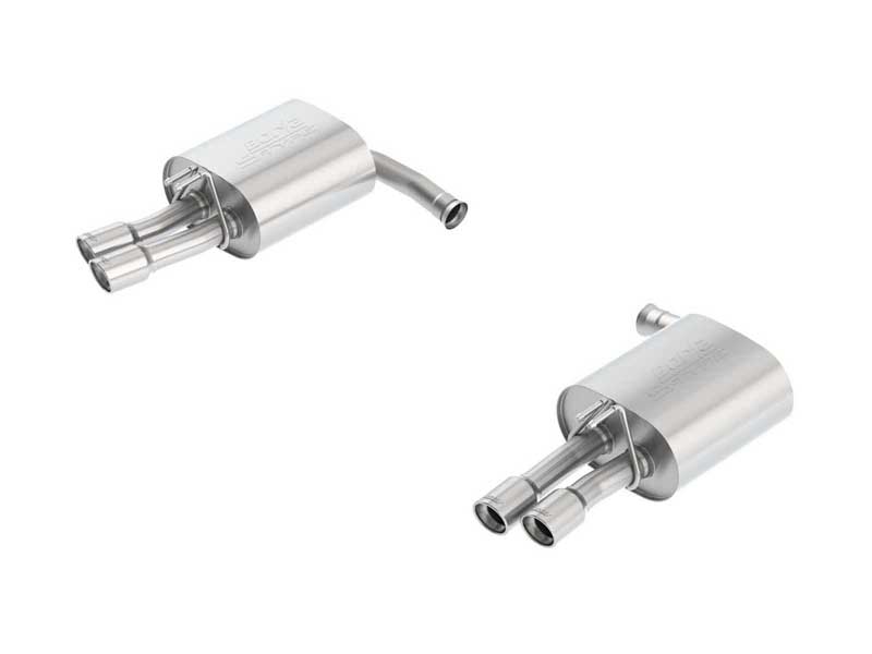 Borla 11885 S-Type 2.25-in Axle-Back Exhaust Round 3.19-in Chrome Tip for 2014-2017 Chevy SS 6.2