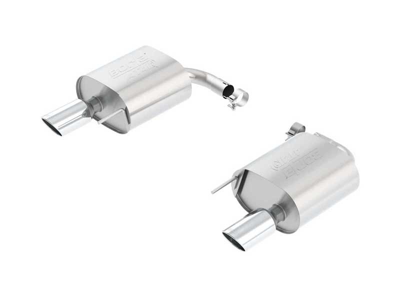 Borla 11890 ATAK 2.25" Axle-Back Exhaust for 2015-2023 Mustang Coupe 2.3T/3.7 Coupe