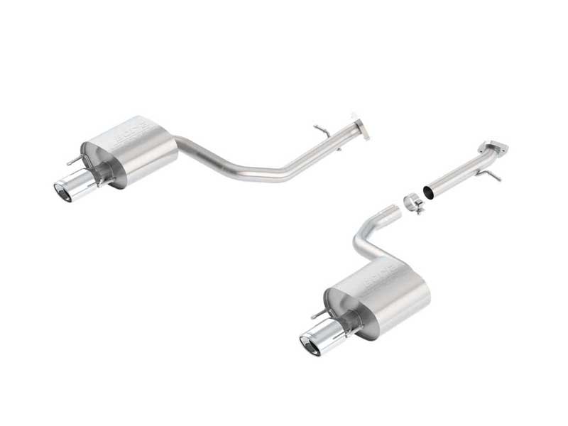 Borla 11898 S-Type 2.25-in Axle-Back Exhaust for 2014-2023 Lexus IS 250/350 2.5/3.5