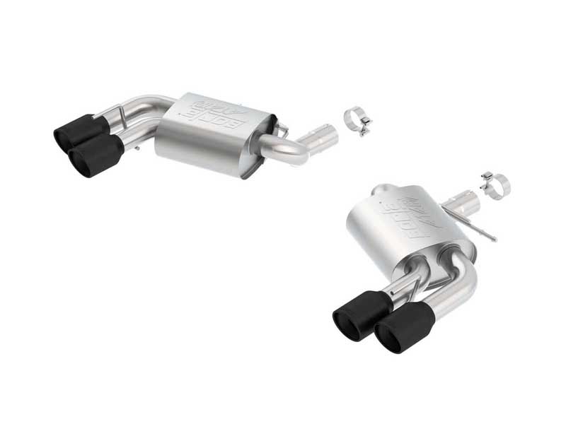 Borla 11921CB ATAK 2.75" Axle-Back Exhaust with 4" Black Tip for 2016-2023 Camaro SS 6.2
