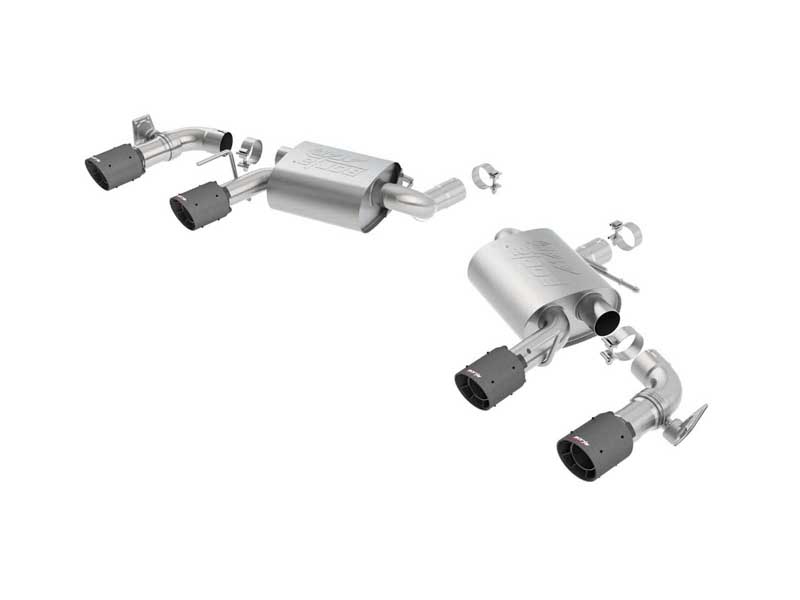 Borla 11925CFBA ATAK 2.75" Axle-Back Exhaust for 2016-2023 Camaro SS 6.2