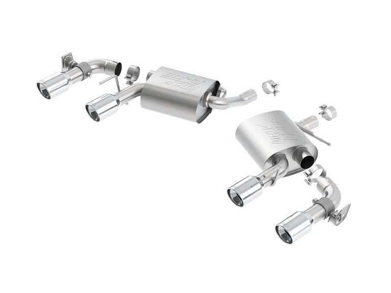 Borla 11931 ATAK 2.75-in Axle-Back Exhaust for 2016-2023 Camaro LT 3.6