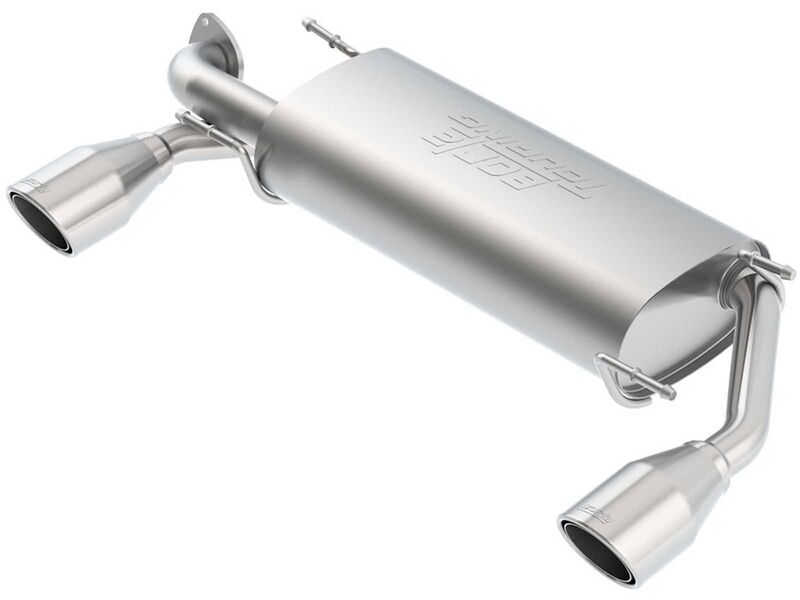 Borla 11937 Touring 2.5" Axle-Back Exhaust Round 4.5" Chrome Tip for 2017-2020 BRZ/86 2.0 Rwd 2DR