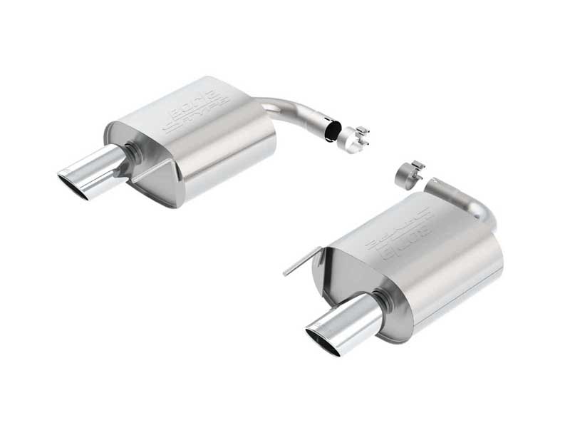 Borla 11938 S-Type 2.25-in Axle-Back Exhaust for 2015-2023 Mustang Convertible 2.3/3.7