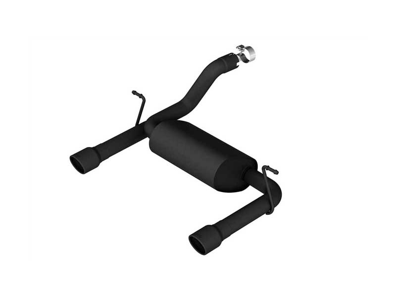 Borla 11955CB Touring 2.5-in Axle-Back Exhaust Round 3.5-in Black Tip for 2018-2023 Wrangler JL 3.6