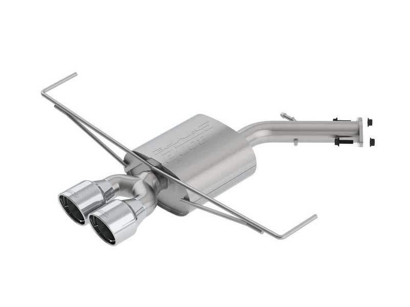 Borla 11959 S-Type 2.5-in Axle-Back Exhaust with 4.25-in Chrome Tip for 2019-2022 Veloster / R SPEC 