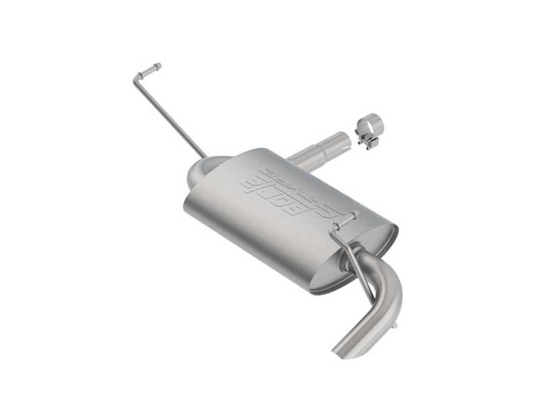 Borla 11961 S-Type 2" Axle-Back Exhaust Turn-Down 2" Brushed Tip for 2019-2025 Corolla SE/XSE 2.0