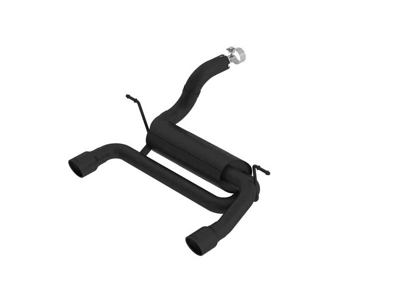 Borla 11962CB Touring 2.75-in Axle-Back Exhaust Round 3.5-in Black Tip for 2018-2023 Wrangler JL 2.0