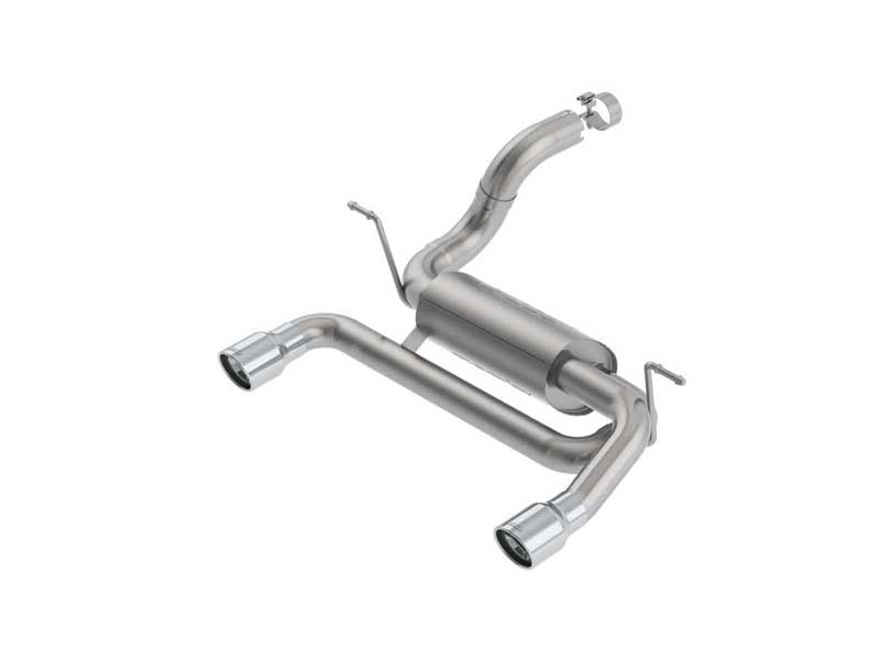 Borla 11964 ATAK Axle-Back Exhaust for 2018-2023 Jeep Wrangler JL 2.0