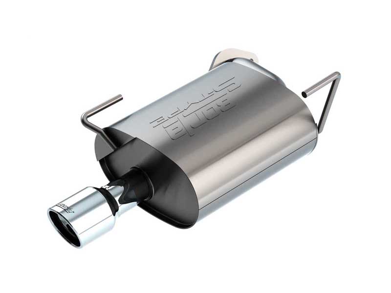 Borla 11966 S-Type 2-in Axle-Back Exhaust Round 3.5-in Chrome Tip for 2019-2024 Forester 2.5