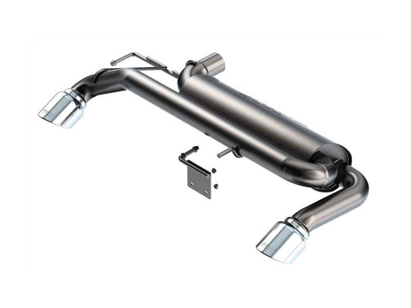 Borla 11973 Touring 2.75" Axle-Back Exhaust for 2021-2025 Bronco 2.3 4WD 2DR/4DR