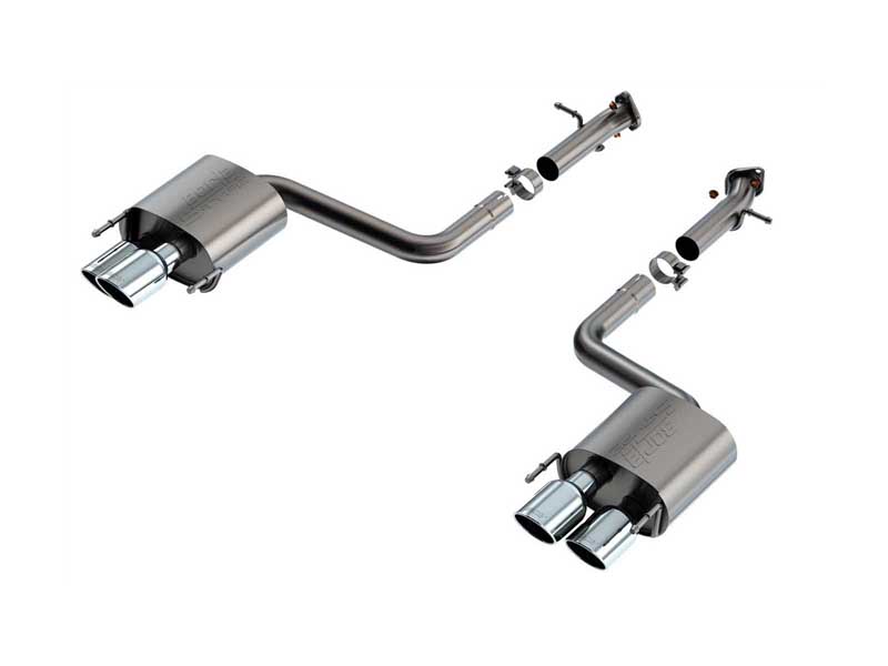 Borla 11981 S-Type 2.5-in Axle-Back Exhaust for 2015-2024 RC F 5.0/ 2022-2024 IS 500 5.0