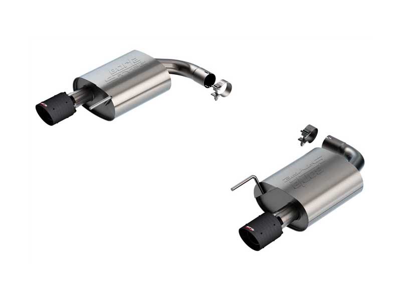 Borla 11983CFBA S-Type 2.5-in Axle-Back Exhaust for 2024-2025 Mustang GT 5.0