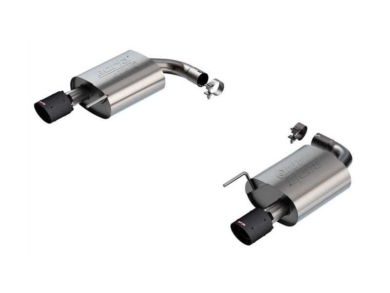 Borla 11984CFBA ATAK 2.5-in Axle-Back Exhaust for 2024-2025 Mustang GT 5.0