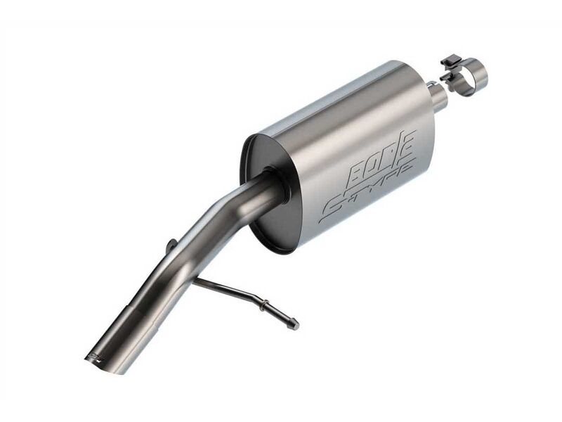 Borla 11991 S-Type 2.25" Axle-Back Exhaust with 2.25" Brushed Turn Down Tips for 2025+ Kia K4 2.0