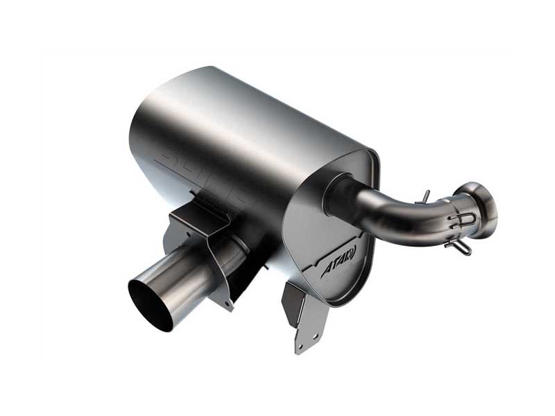 Borla 12678 Stainless Cat-Back ATAK Exhaust for 2017-2023 Can-Am Maverick X3 Turbo