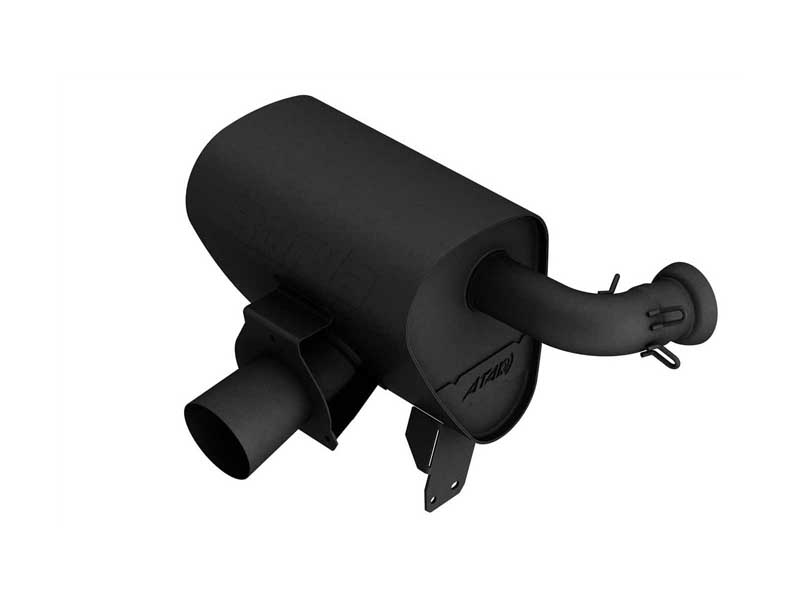 Borla 12678CB Black-Coated Stainless Manifold-Back ATAK Exhaust for 2017-2023 Can-Am Maverick X3