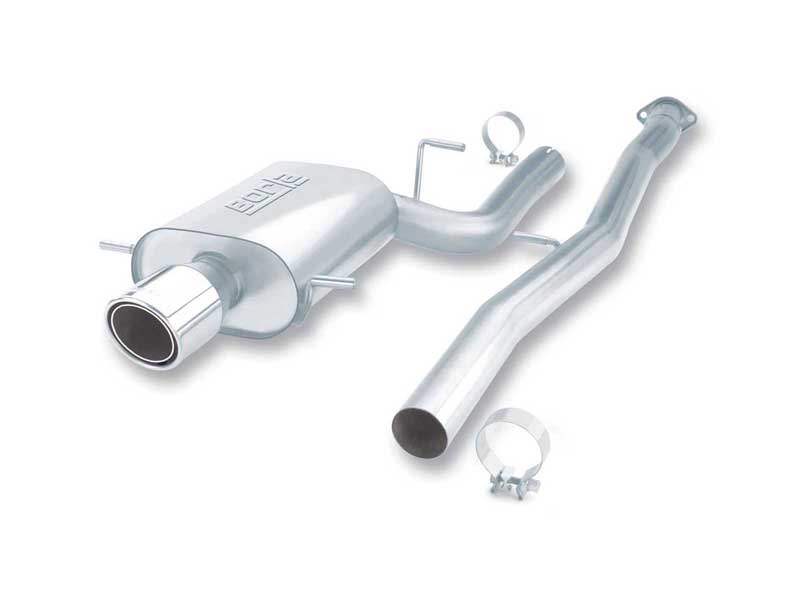 Borla 140075 S-Type 3" Cat-Back Exhaust Round 4.5" Chrome Tip for 2002-2007 WRX