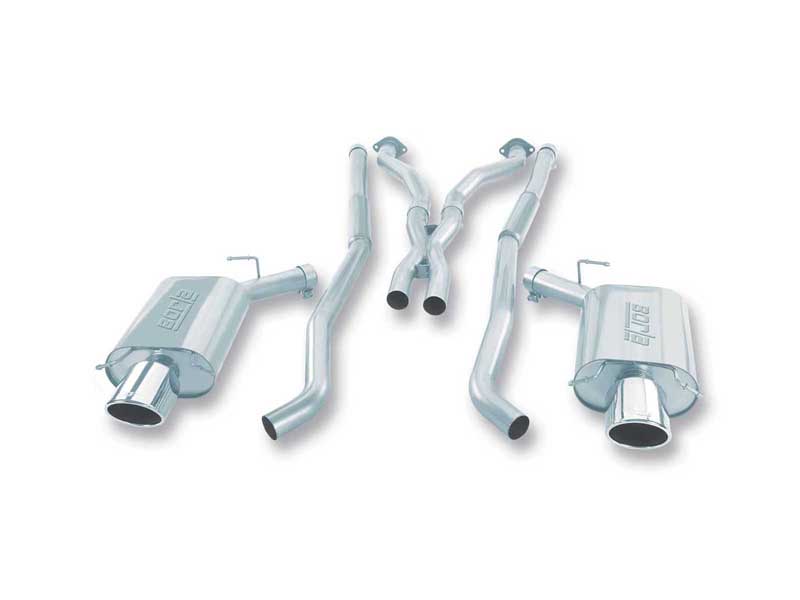 Borla 140126 Stainless Cat-Back Exhaust With X-Pipe for 2004-2007 Cadillac CTS-V