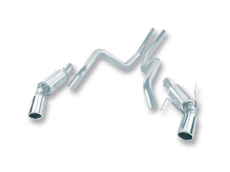 Borla 140135 Stainless Catback Exhaust System for 2005-2009 Ford Mustang GT/Shelby GT500