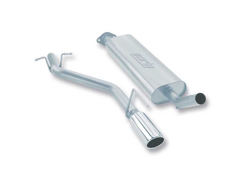 Borla 140158 Touring 3-in Cat-Back Exhaust Round 4-in Chrome Tip for 2005-2010 Grand Cherokee 5.7