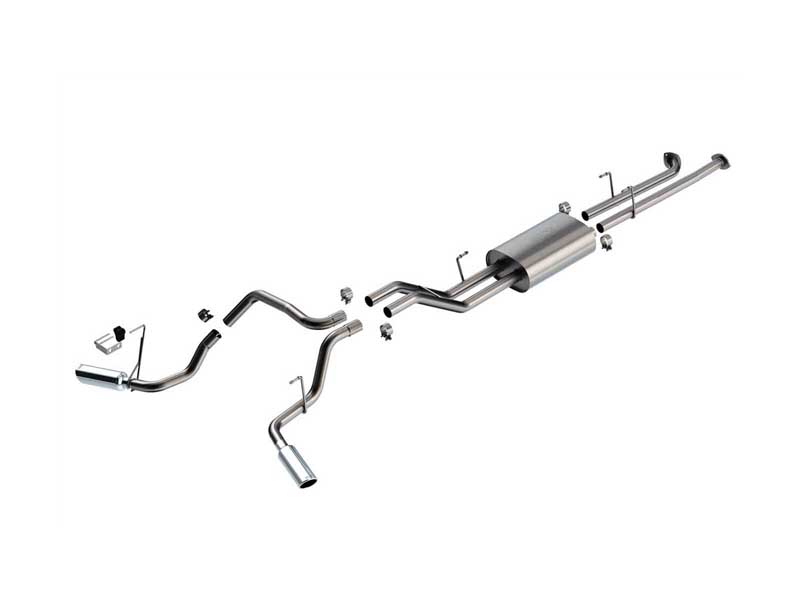 Borla 140238 Touring 2.25-in Cat-Back Exhaust With X-Pipe for 2007-2008 Tundra 5.7 RCLB ECSTB CCSB