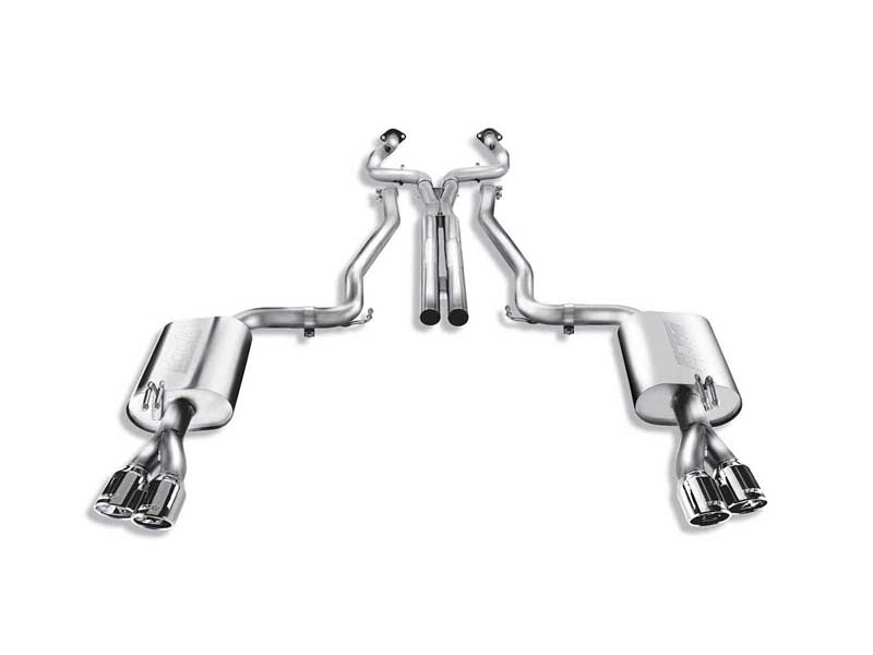 Borla 140287 Cat-back Exhaust With X-Pipe for 2008 2009 Pontiac G8 GT & GXP