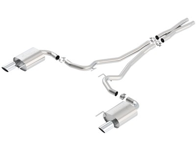 Borla 140382 Stainless Catback ATAK Exhaust for 2005-2009 Ford Mustang GT