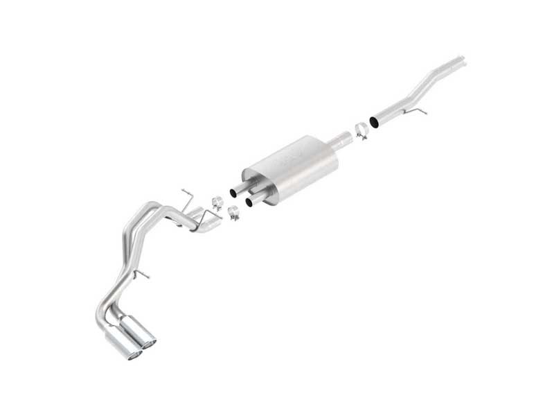 Borla 140423 Touring 3" Cat-Back Exhaust for 2009-2014 Avalanche Suburban Yukon XL 5.3