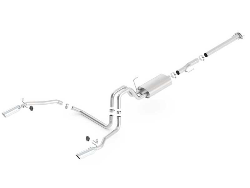 Borla 140438 Touring Cat-Back Exhaust 2011-2014 Ford F-150 EcoBoost