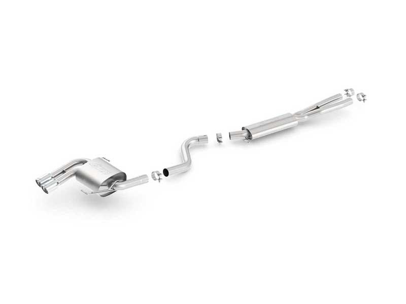 Borla 140505 Touring 2.5-in Cat-Back Exhaust for 2006-2011 BMW 325i 325xi/328i 328xi E91 3.0 All