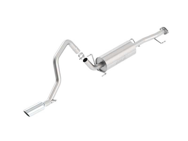 Borla 140521 Touring 2.5-in Cat-Back Exhaust Round 4-in Chrome Tip for 2010-2014 FJ Cruiser 4.0