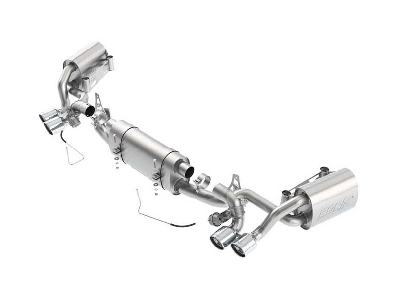Borla 140523 S-Type 2.5" Cat-Back Exhaust for 2013-2015 Porsche 991 911-S 911-4S 3.8 Awd/Rwd