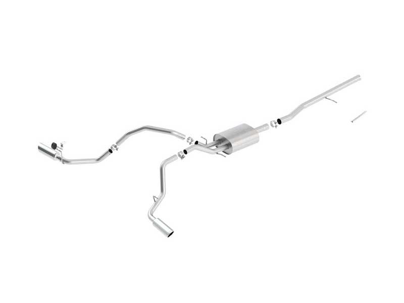 Borla 140546 ATAK 2.75-in Cat-Back Exhaust for 2014-2018 Silverado/Sierra 1500 5.3