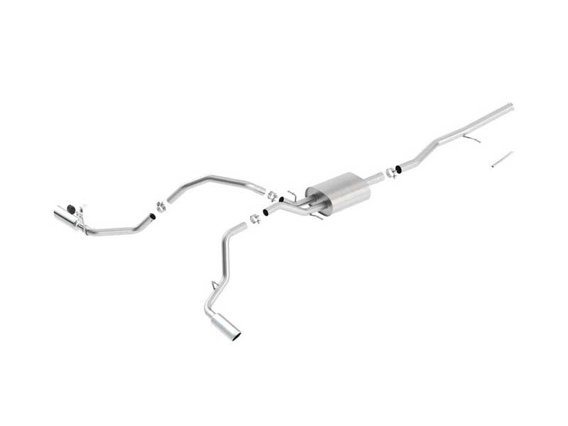 Borla 140549 ATAK 2.75-in Cat-Back Exhaust for 2014-2018 Silverado/Sierra 1500 5.3