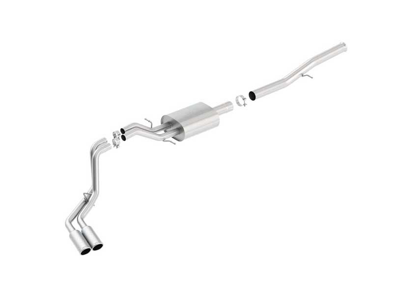 Borla 140576 S-Type 3.5-in Cat-Back Exhaust for 2014-2018 Silverado/Sierra 1500 6.2