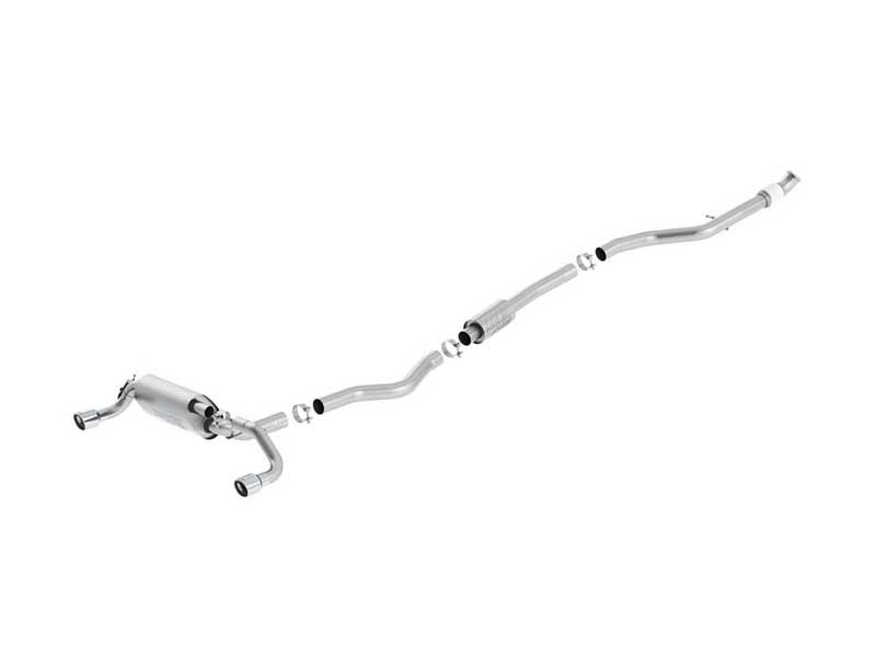 Borla 140580 ATAK 3-in Cat-Back Exhaust for 2012-2016 BMW 335i Sedan /2014-2016 435i Coupe/Conv 3.0