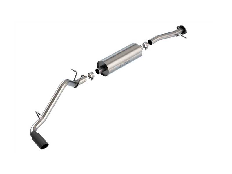 Borla 140645BC S-Type 2.75-in Cat-Back Exhaust for 2015-2022 Colorado/Canyon 3.6 CCSB/ECLB