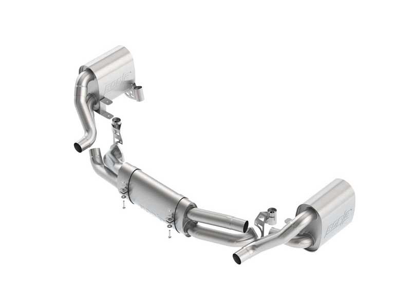 Borla 140711 S-Type 2.5-in Cat-Back Exhaust Uses OEM Tips for 2009-2011 Porsche 997.2/911 3.6/3.8