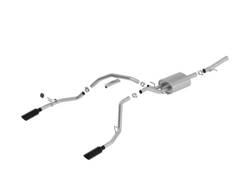 Borla 140718BC ATAK 2.75-in Cat-Back Exhaust for 2014-2018 Silverado/Sierra 1500 5.3 RCSTB