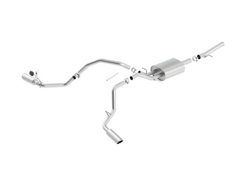Borla 140719 S-Type 2.75-in Cat-Back Exhaust for 2014-2018 Silverado/Sierra 1500 5.3 RCSTB