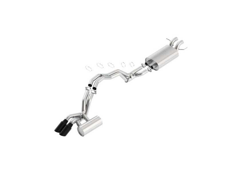 Borla 140744 Touring 2.5" Cat-Back Exhaust With H-Pipe 2018-2024 Navigator & Expedition Timberline