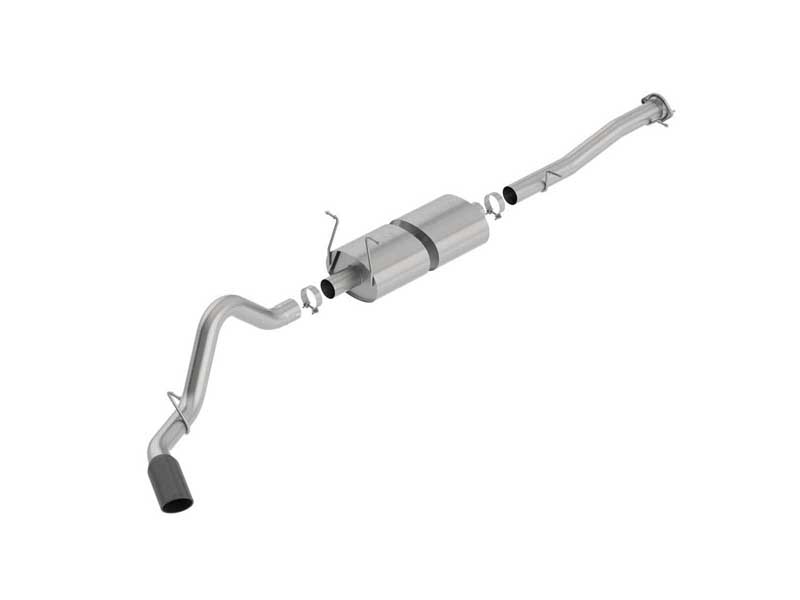 Borla 140762BC S-Type 3.5-in Cat-Back Exhaust for 2015-2019 Silverado/Sierra 2500/3500 6.0 SRW CCSTB