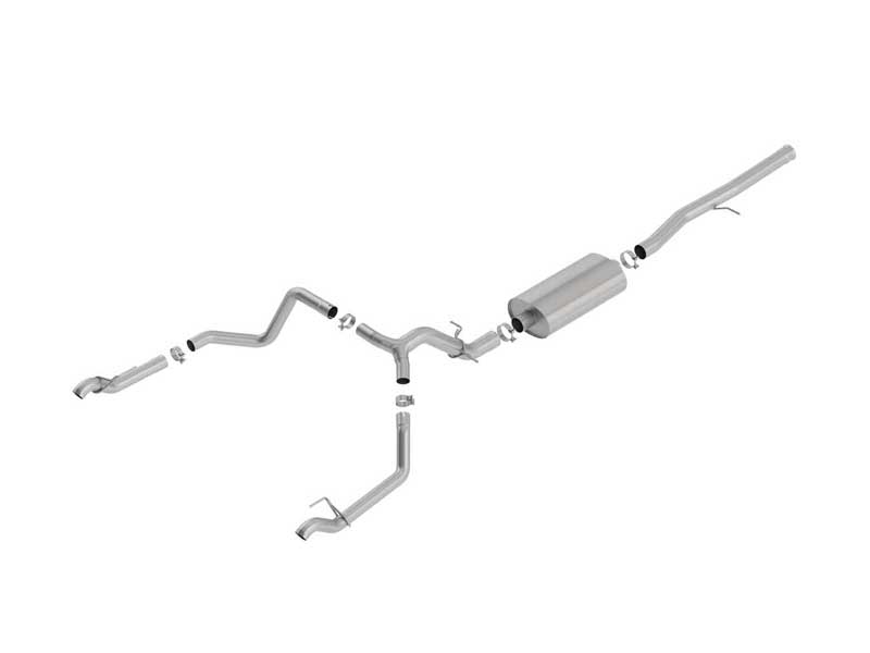 Borla 140771 Touring 3.5-in Cat-Back Exhaust for 2019-2023 Silverado/Sierra 1500 6.2