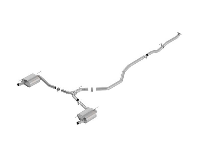 Borla 140786 S-Type 2.5" Cat-Back Exhaust for 2018-2022 Accord Sport 1.5/2.0T